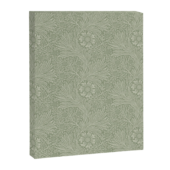 William Morris Marigold Sage Green Canvas Print Gallery Image 1