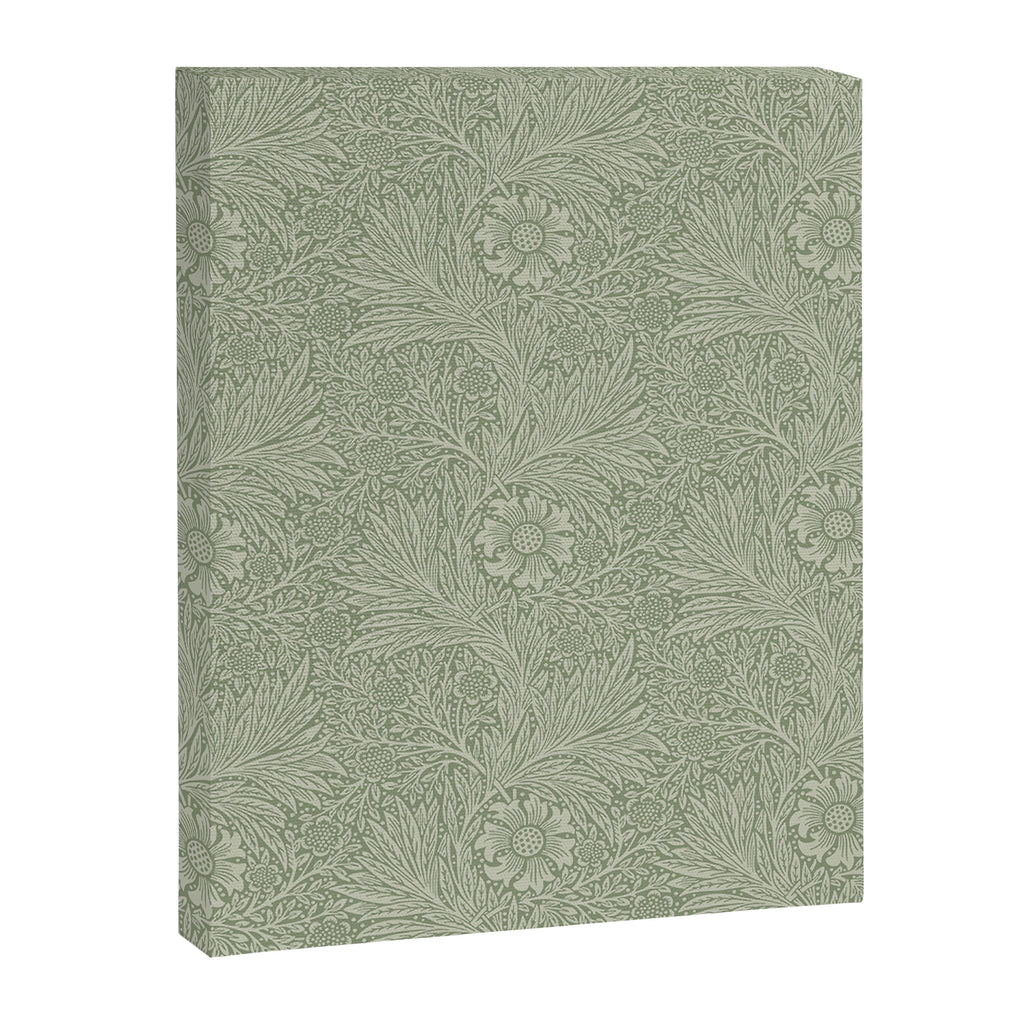 William Morris Marigold Sage Green Canvas Print Gallery Image 8