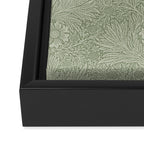 William Morris Marigold Sage Green Framed Canvas Print Gallery Image 3