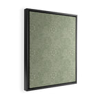 William Morris Marigold Sage Green Framed Canvas Print Gallery Image 2