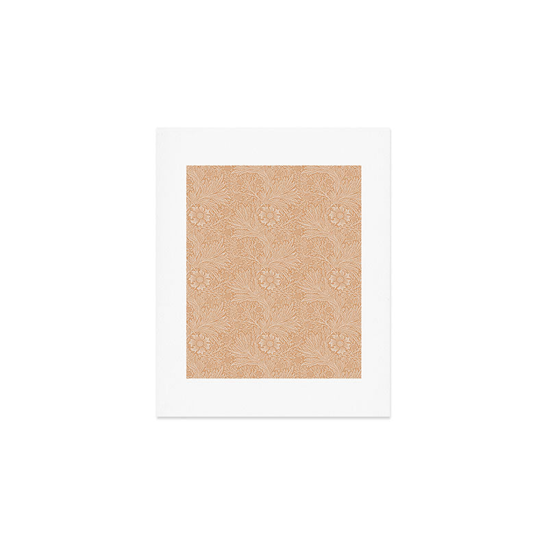 William Morris Marigold Soft Apricot Art Print Gallery Image 1