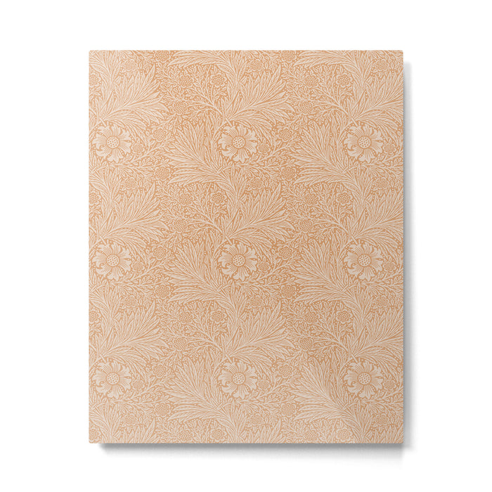 William Morris Marigold Soft Apricot Metal Print Gallery Image 1