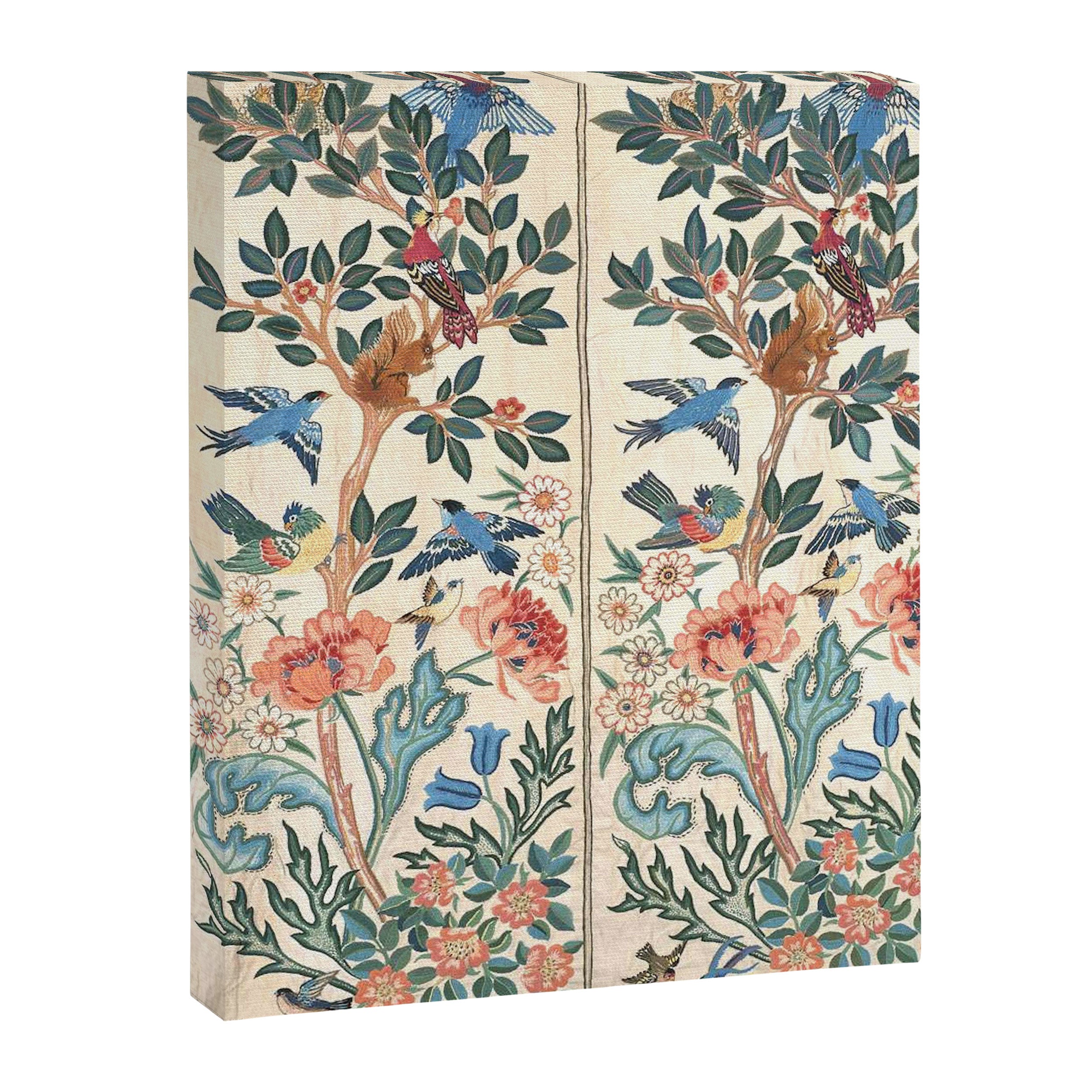 William Morris & May Morris Antique Chinoiserie Floral Canvas Print Gallery Image 6
