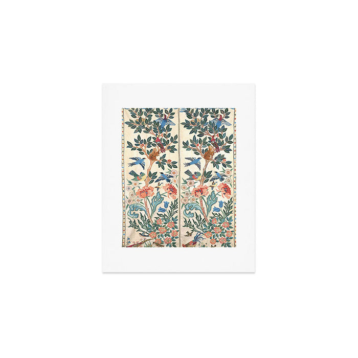 William Morris & May Morris Antique Chinoiserie Floral Art Print Gallery Image 1