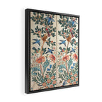 William Morris & May Morris Antique Chinoiserie Floral Framed Canvas Print Gallery Image 2