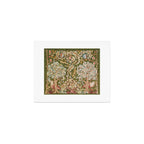 William Morris & May Morris Woodland Embroidery Art Print Gallery Image 1