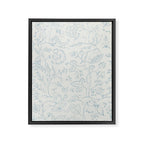 William Morris Middlemore Blue Cornflower Chalk Pattern Framed Canvas Print Gallery Image 8