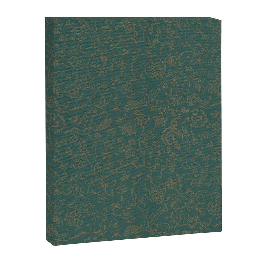 William Morris Middlemore Green Moss Gold Pattern Canvas Print Gallery Image 8