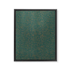 William Morris Middlemore Green Moss Gold Pattern Framed Canvas Print Gallery Image 8