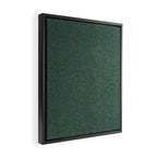 William Morris Middlemore Green Moss Gold Pattern Framed Canvas Print Gallery Image 2