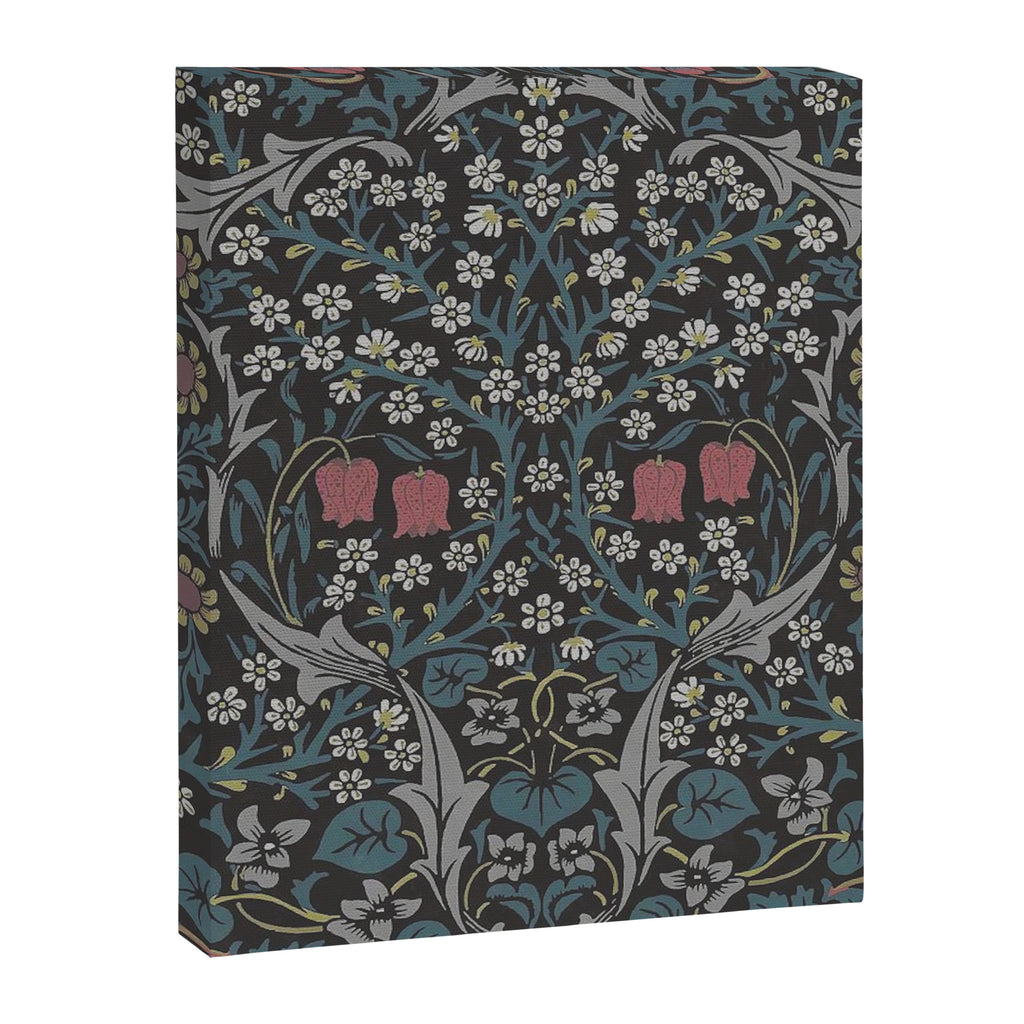 William Morris Midnight Blackthorn  Canvas Print Gallery Image 8