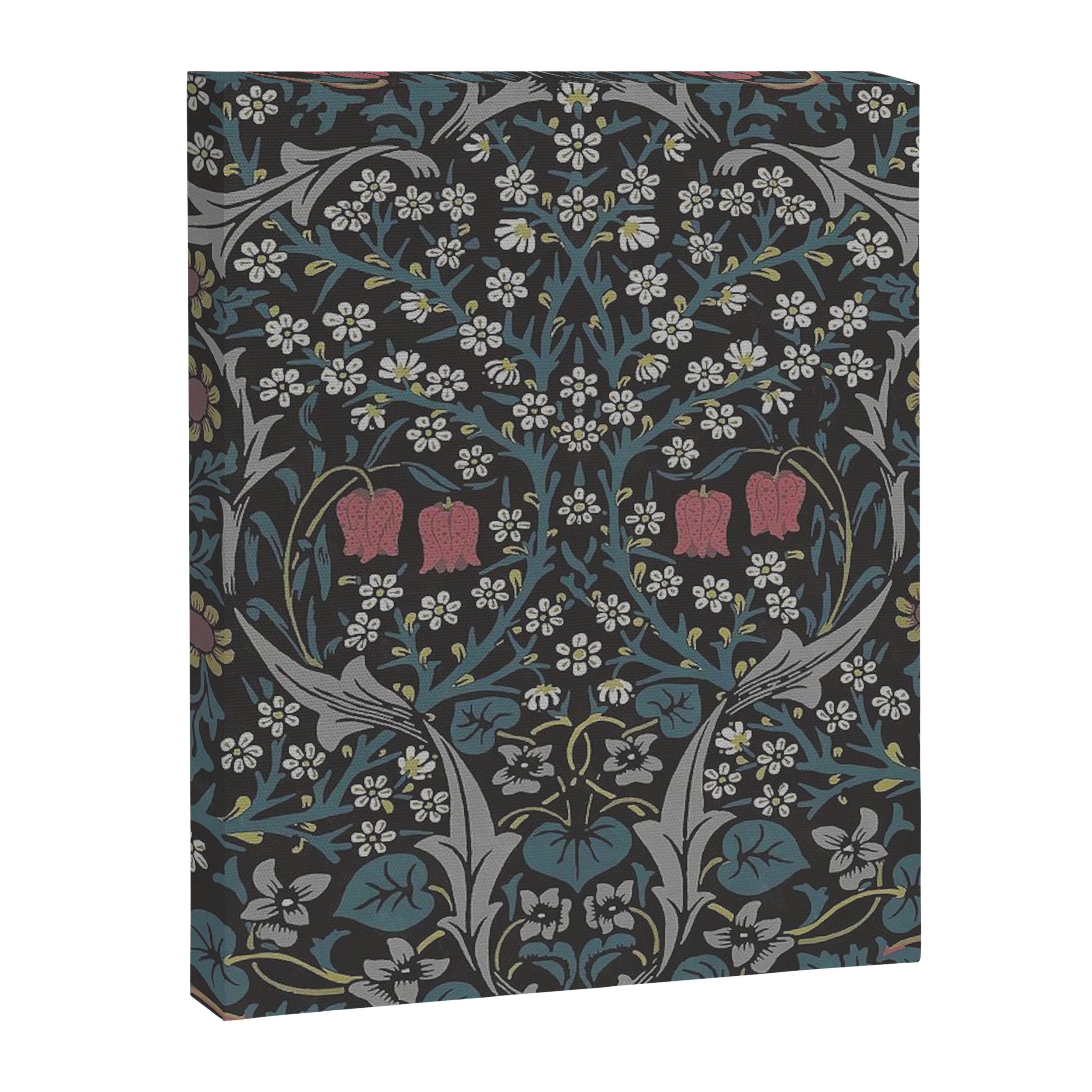 William Morris Midnight Blackthorn  Canvas Print Gallery Image 8