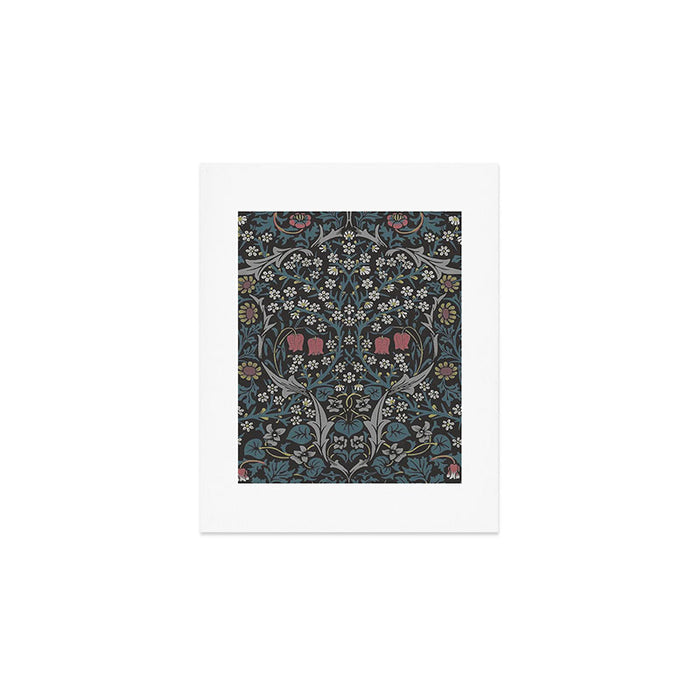 William Morris Midnight Blackthorn  Art Print Gallery Image 1