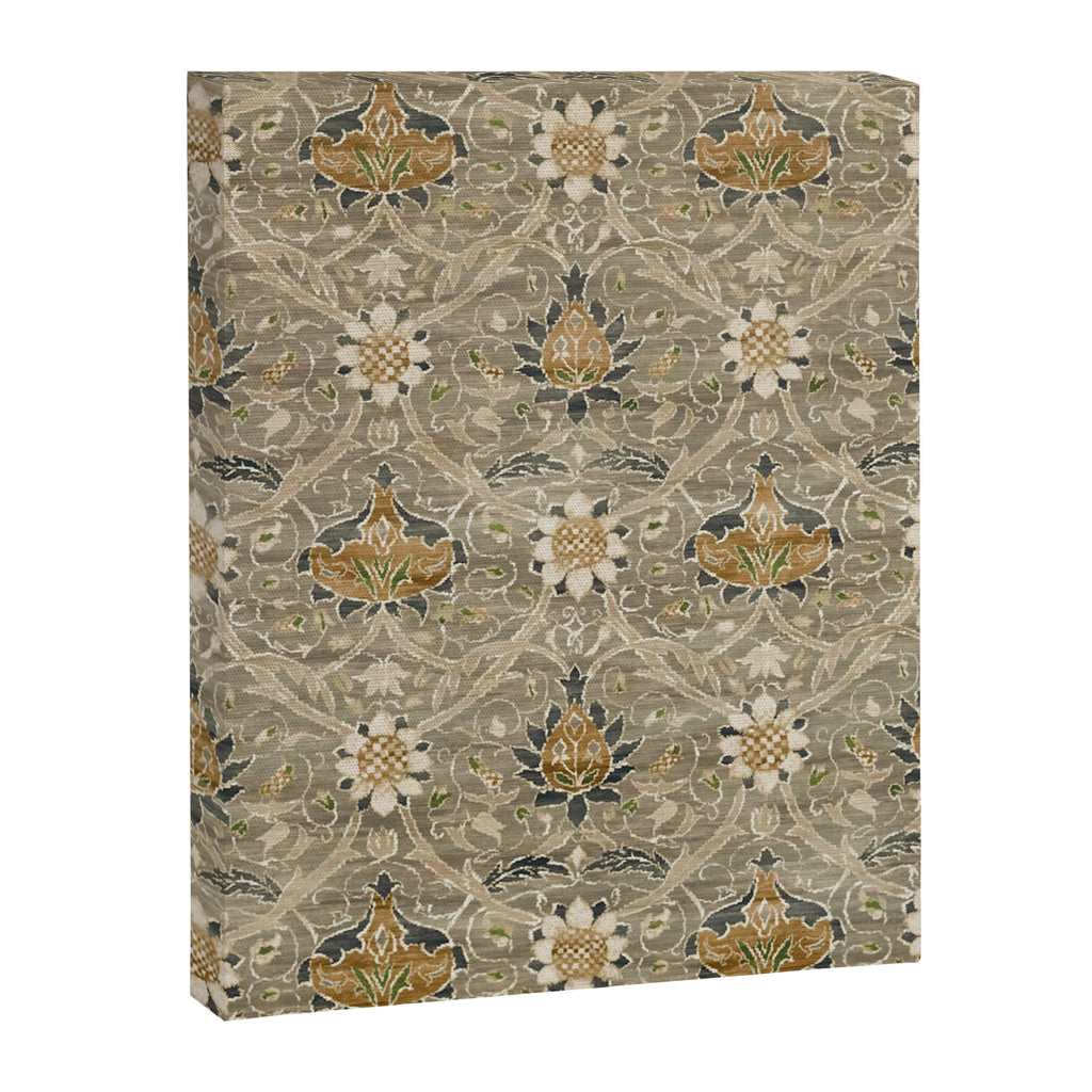 William Morris Montreal Grey Charcoal Canvas Print Gallery Image 8