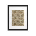 William Morris Montreal Grey Charcoal Framed Art Print Gallery Image 6