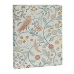 William Morris Newill Owl Art Indigo Saffron Vintage Pattern Canvas Print Gallery Image 8
