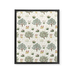 William Morris Orchard Bayleaf Rose Framed Canvas Print Gallery Image 8