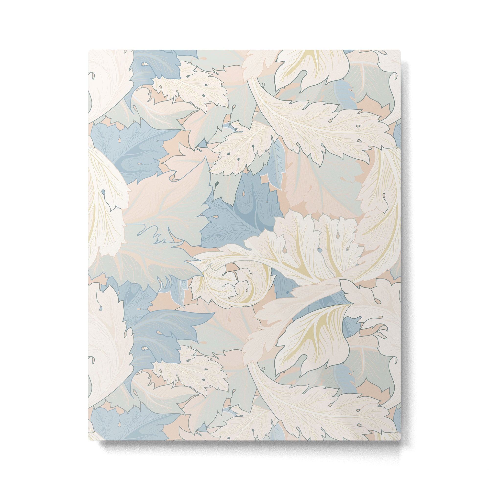 William Morris Pastel Acanthus Leaves Metal Print Gallery Image 6
