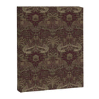 William Morris Peacock and Dragon Moss Wine Canvas Print Gallery Image 8