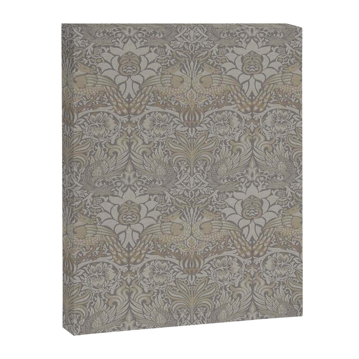 William Morris Peacock and Dragon Pebble Stone Canvas Print Gallery Image 1