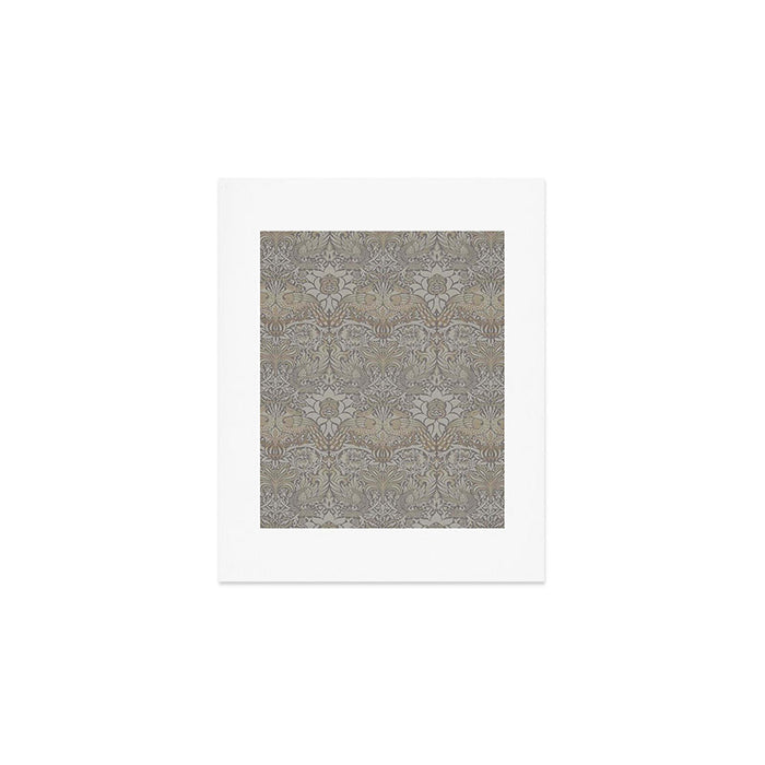 William Morris Peacock and Dragon Pebble Stone Art Print Gallery Image 1