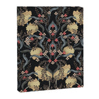 William Morris Pimpernel Art Nouveau Dark Floral Canvas Print Gallery Image 6