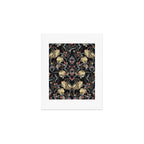 William Morris Pimpernel Art Nouveau Dark Floral Art Print Gallery Image 1