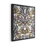 William Morris Pimpernel Art Nouveau Floral Framed Canvas Print Gallery Image 2