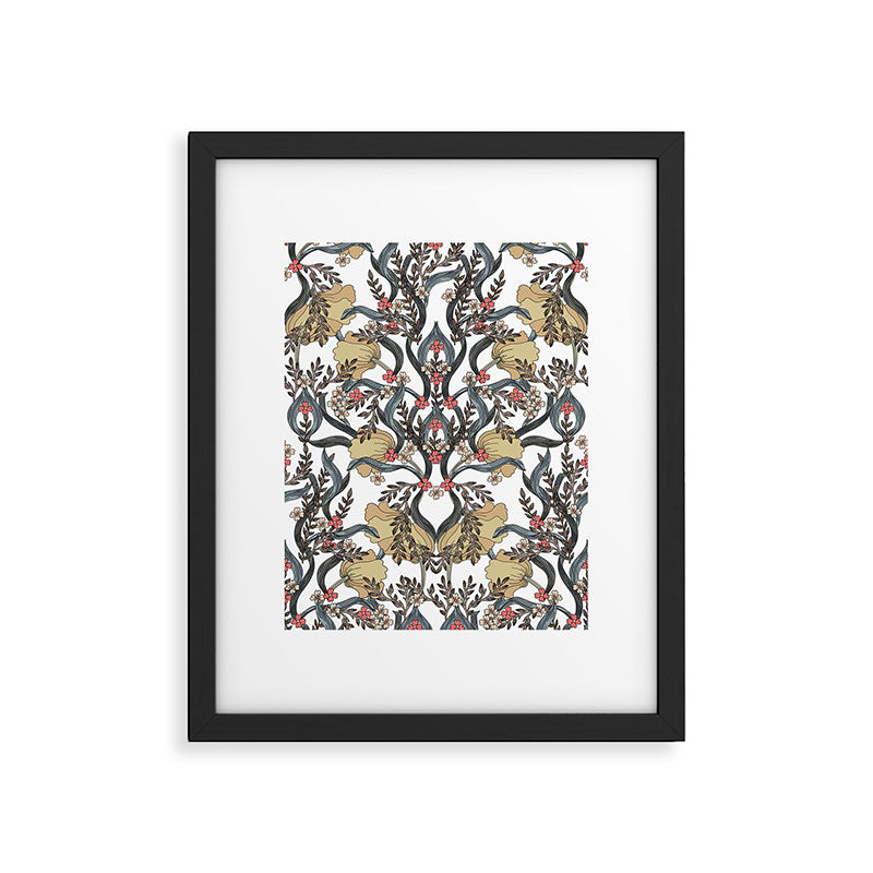 William Morris Pimpernel Art Nouveau Floral Framed Art Print Gallery Image 5