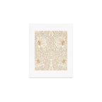 William Morris Pimpernel Pastel Peach Pink Art Print Gallery Image 1