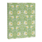 William Morris Pimpernel Weld Leaf Green Floral Canvas Print Gallery Image 8