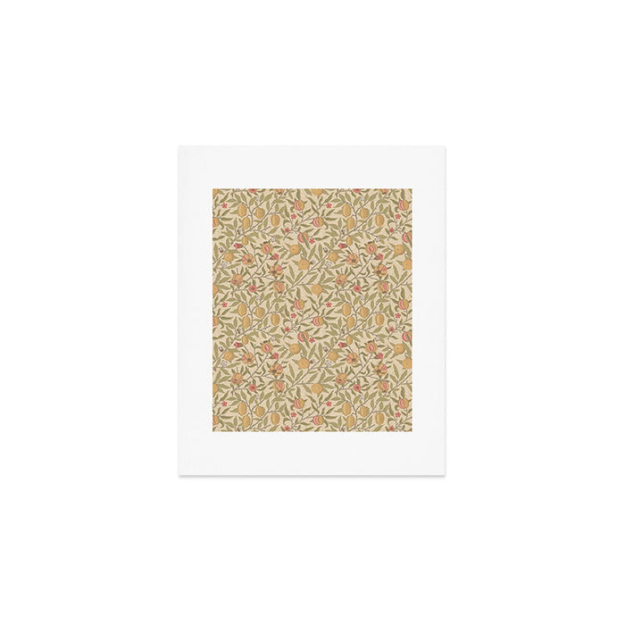 William Morris Pomegranate Fruit Limestone Artichoke Art Print Gallery Image 1