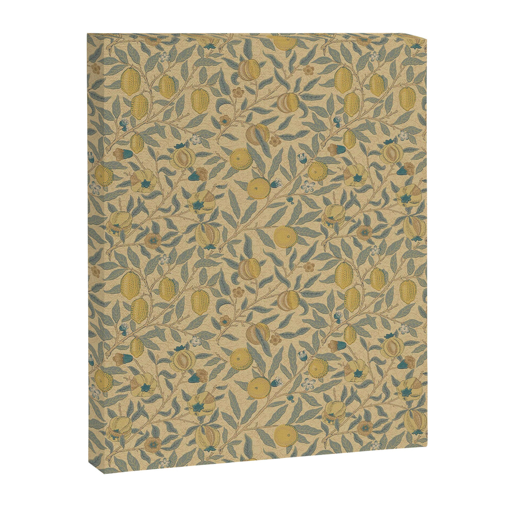 William Morris Pomegranate Fruit Blue Gold Canvas Print Gallery Image 8