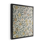 William Morris Pomegranate Fruit Pattern Framed Canvas Print Gallery Image 2