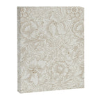 William Morris Poppy Cream Gold Pattern Canvas Print Gallery Image 8