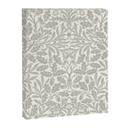 William Morris Pure Acorn Soft Pebble Grey & White Canvas Print Gallery Image 8