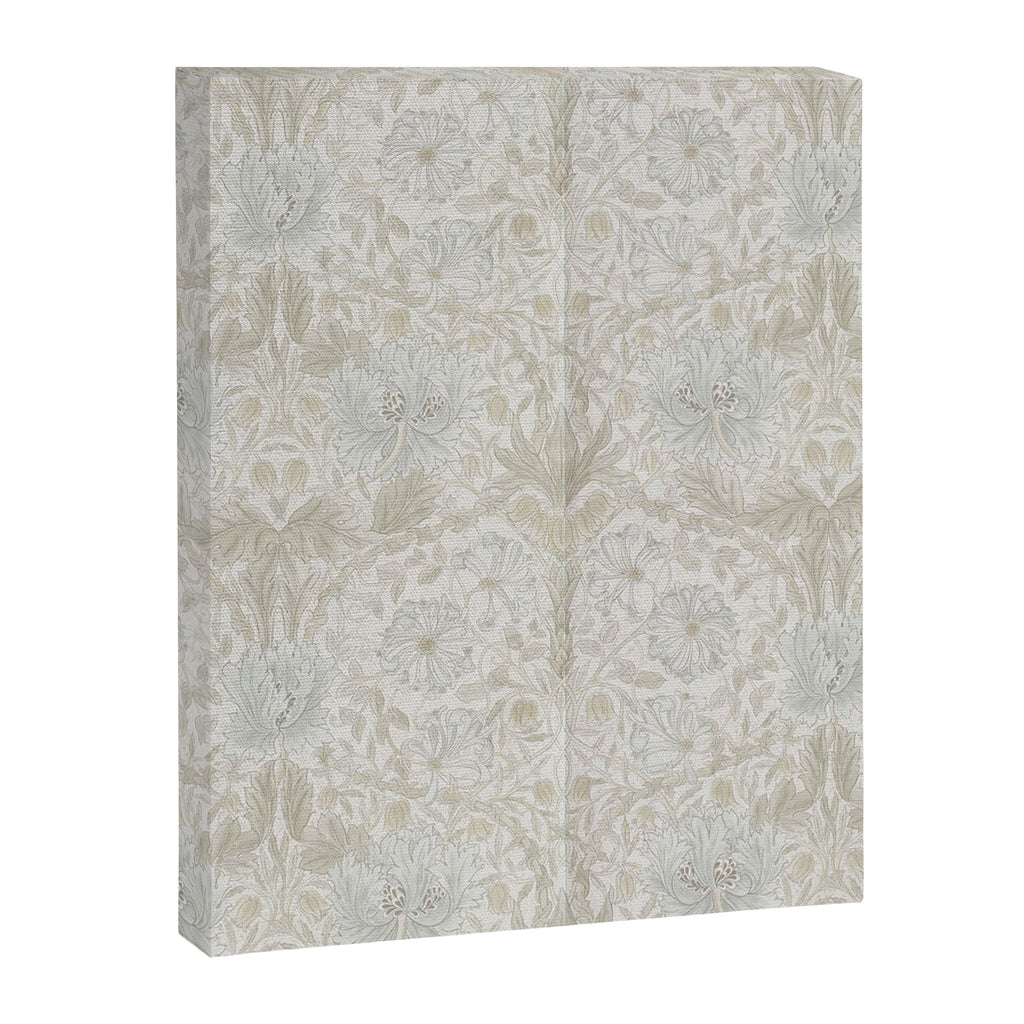 William Morris Pure Honeysuckle Linen Canvas Print Gallery Image 8