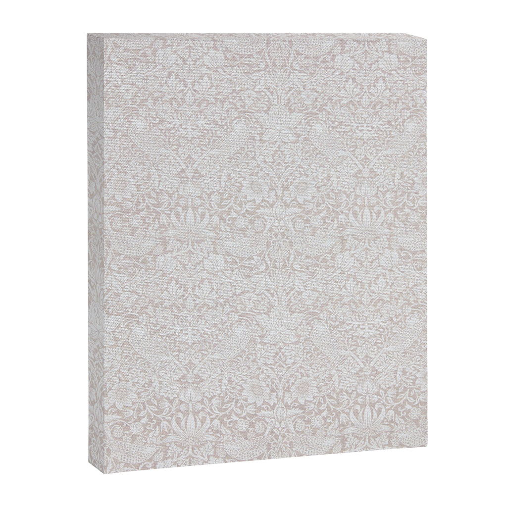 William Morris Pure Strawberry Thief Dove Cream Canvas Print Gallery Image 8
