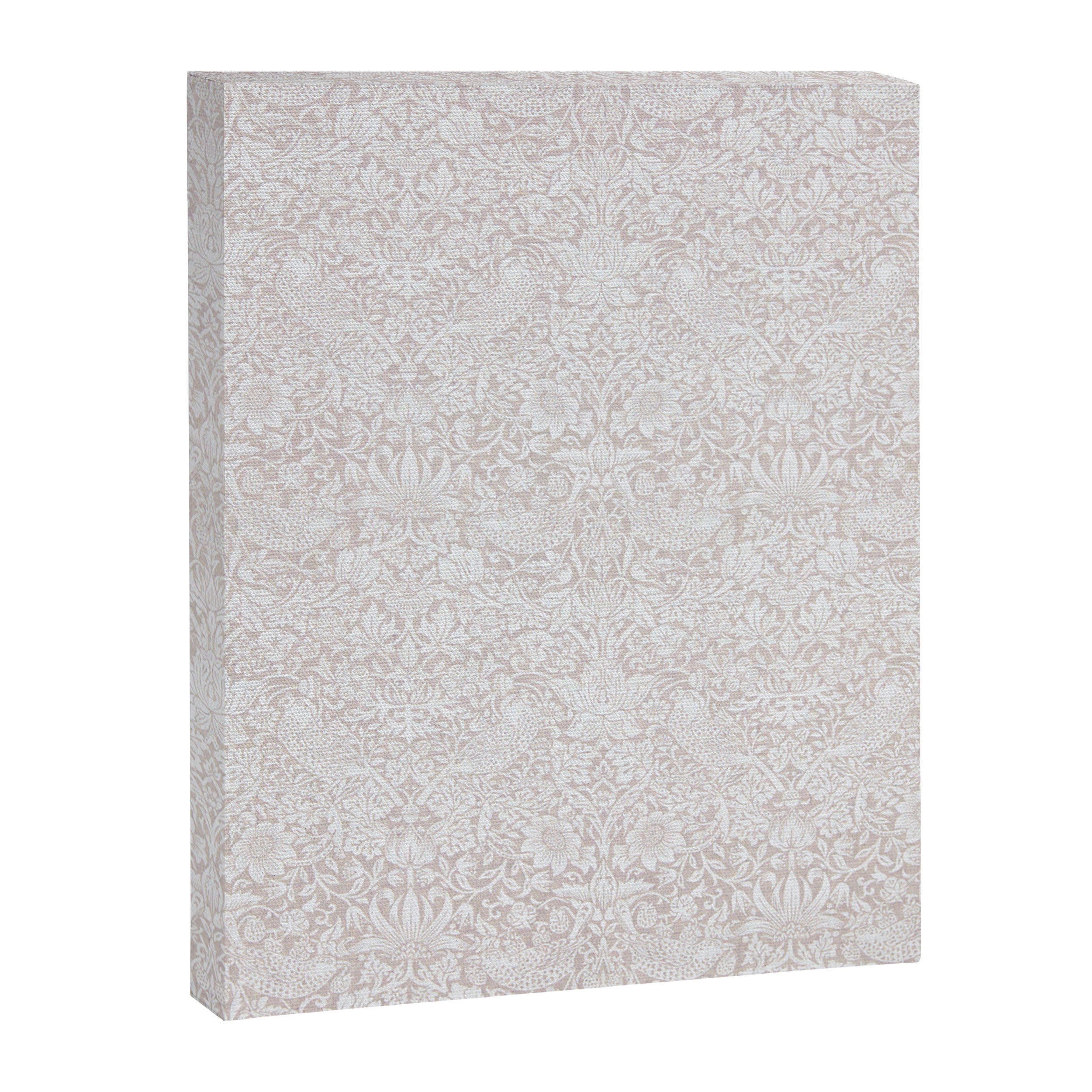 William Morris Pure Strawberry Thief Dove Cream Canvas Print Gallery Image 8