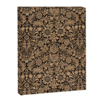 William Morris Pure Sunflower Brown Maple Lichen Vintage Pattern Canvas Print Gallery Image 8
