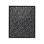 William Morris Pure Willow Bough Charcoal Black Framed Canvas Print Gallery Image 8