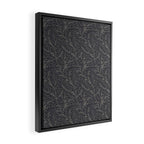 William Morris Pure Willow Bough Charcoal Black Framed Canvas Print Gallery Image 2