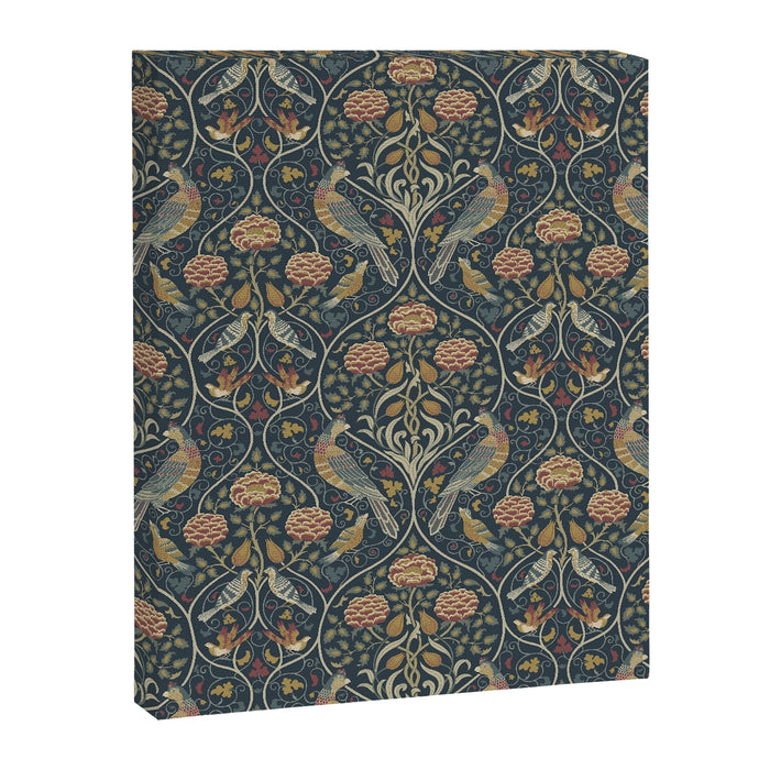William Morris Seasons by May Melsetter Indigo Canvas Print Gallery Image 1