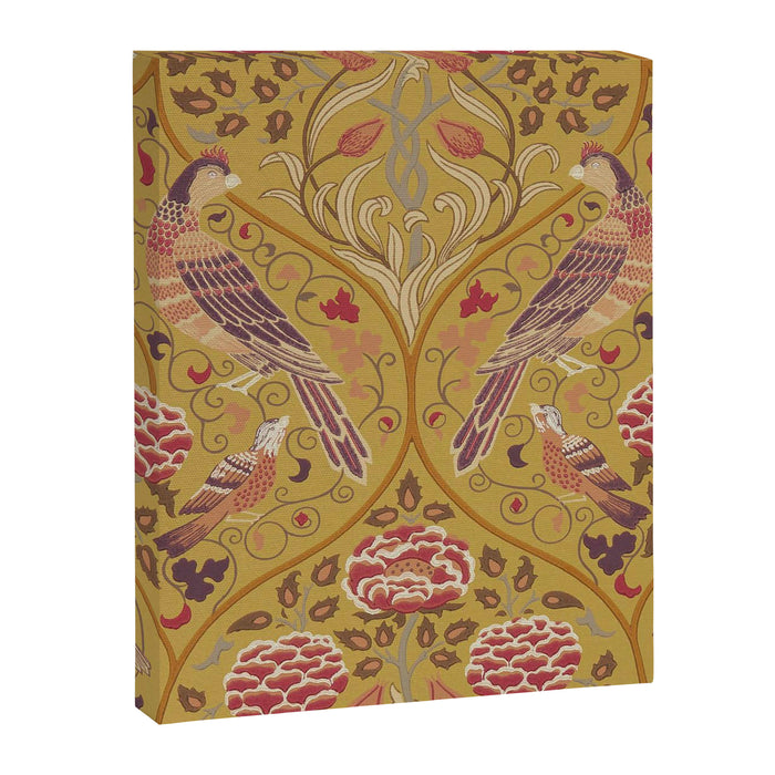 William Morris Seasons by May Melsetter  Saffron Gold Canvas Print Gallery Image 1