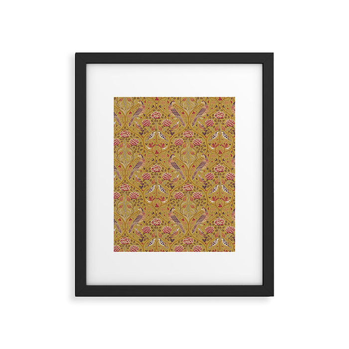William Morris Seasons by May Melsetter Saffron Framed Art Print Gallery Image 1