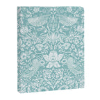 William Morris Strawberry Thief Aqua Teal Canvas Print Gallery Image 6