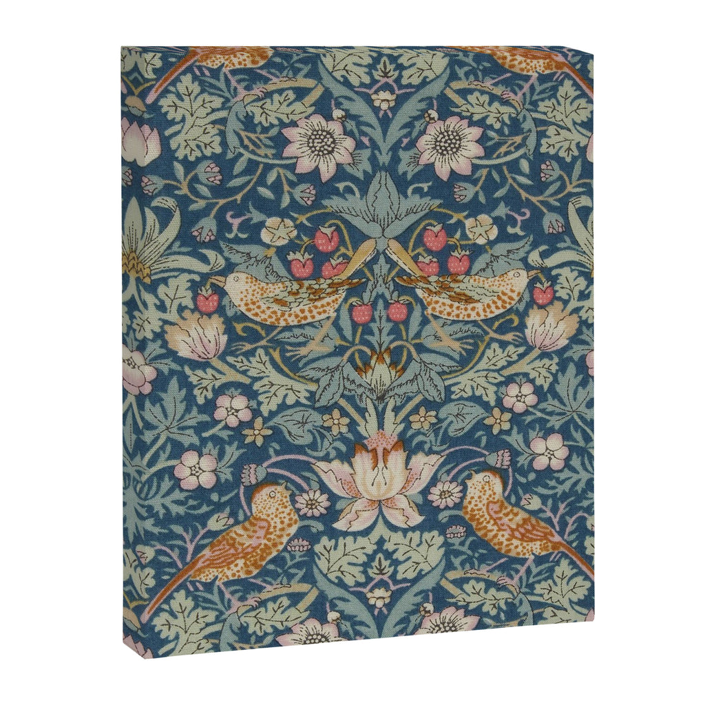 William Morris Strawberry Thief Blue Green Canvas Print Gallery Image 8