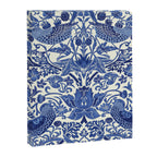 William Morris Strawberry Thief Blue & White Pattern Canvas Print Gallery Image 8