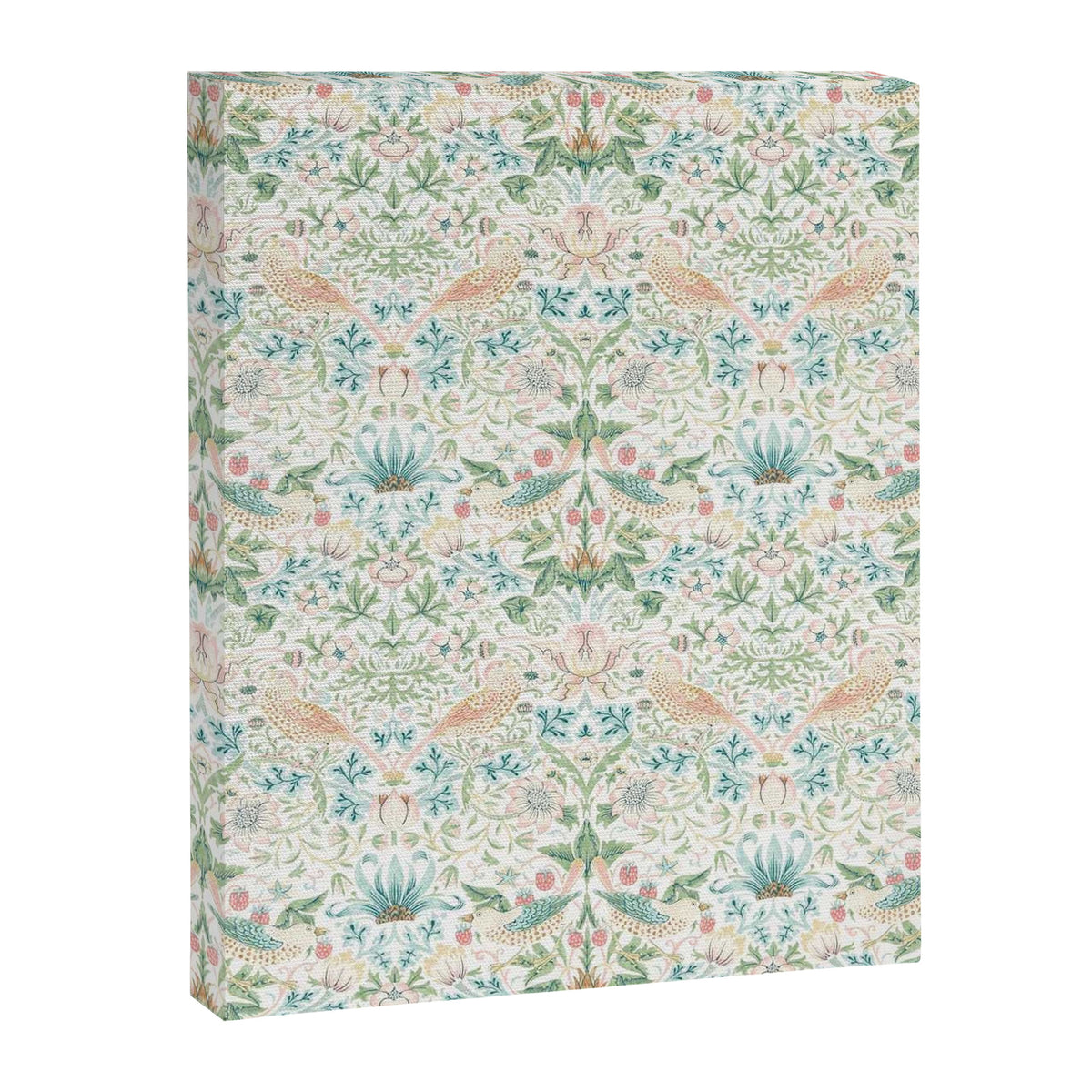 William Morris Strawberry Thief Cochineal Willow Canvas Print Gallery Image 8