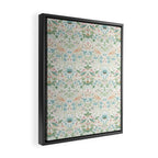William Morris Strawberry Thief Cochineal Willow Framed Canvas Print Gallery Image 2